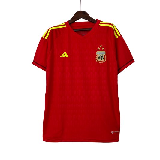 Argentina Retro 2023 Goalkeeper Red (Free Personalisation)