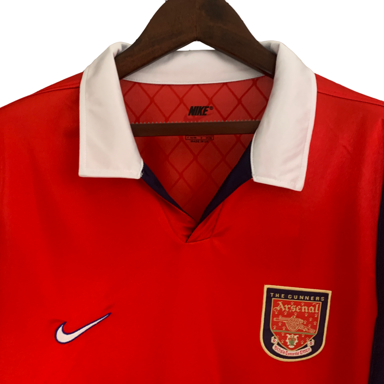 Arsenal Retro 98/99 long sleeve Home (Free Personalisation)
