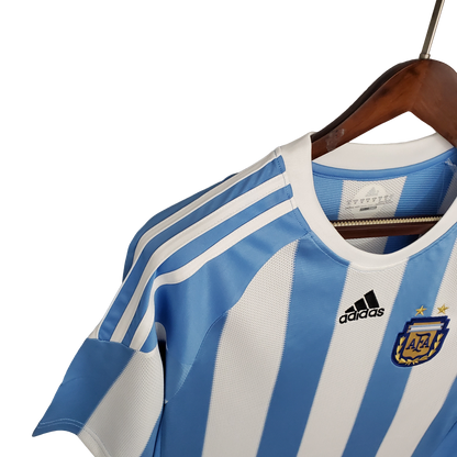 Argentina Retro 2010 Home (Free Personalisation)