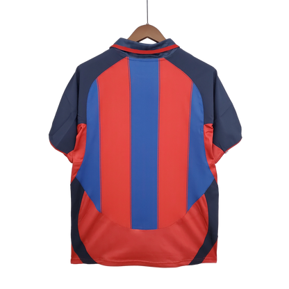 Barcelona Retro 03/04 Home (Free Personalisation)