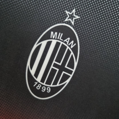AC Milan Retro 1995/96 Training Suit Black & White (Free Personalisation)