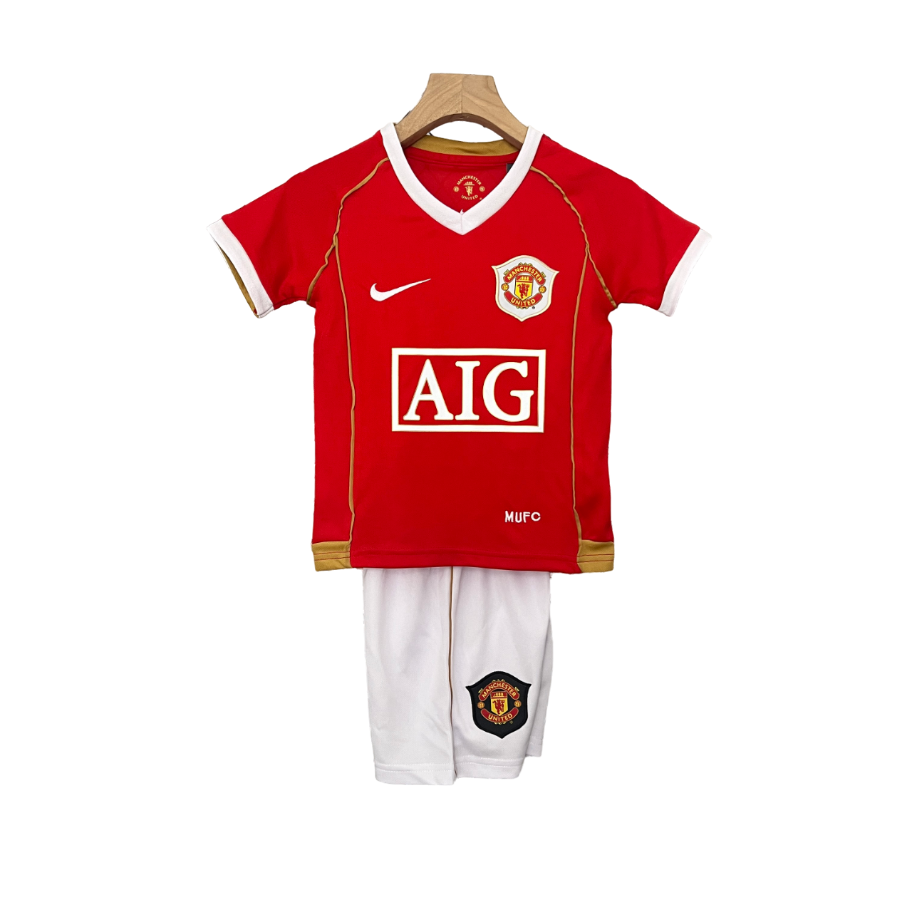 Manchester United Retro 06-07 Kids Home (Free Personalisation)