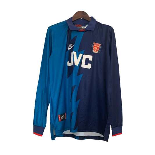Arsenal Retro 95/96  long sleeve away (Free Personalisation)