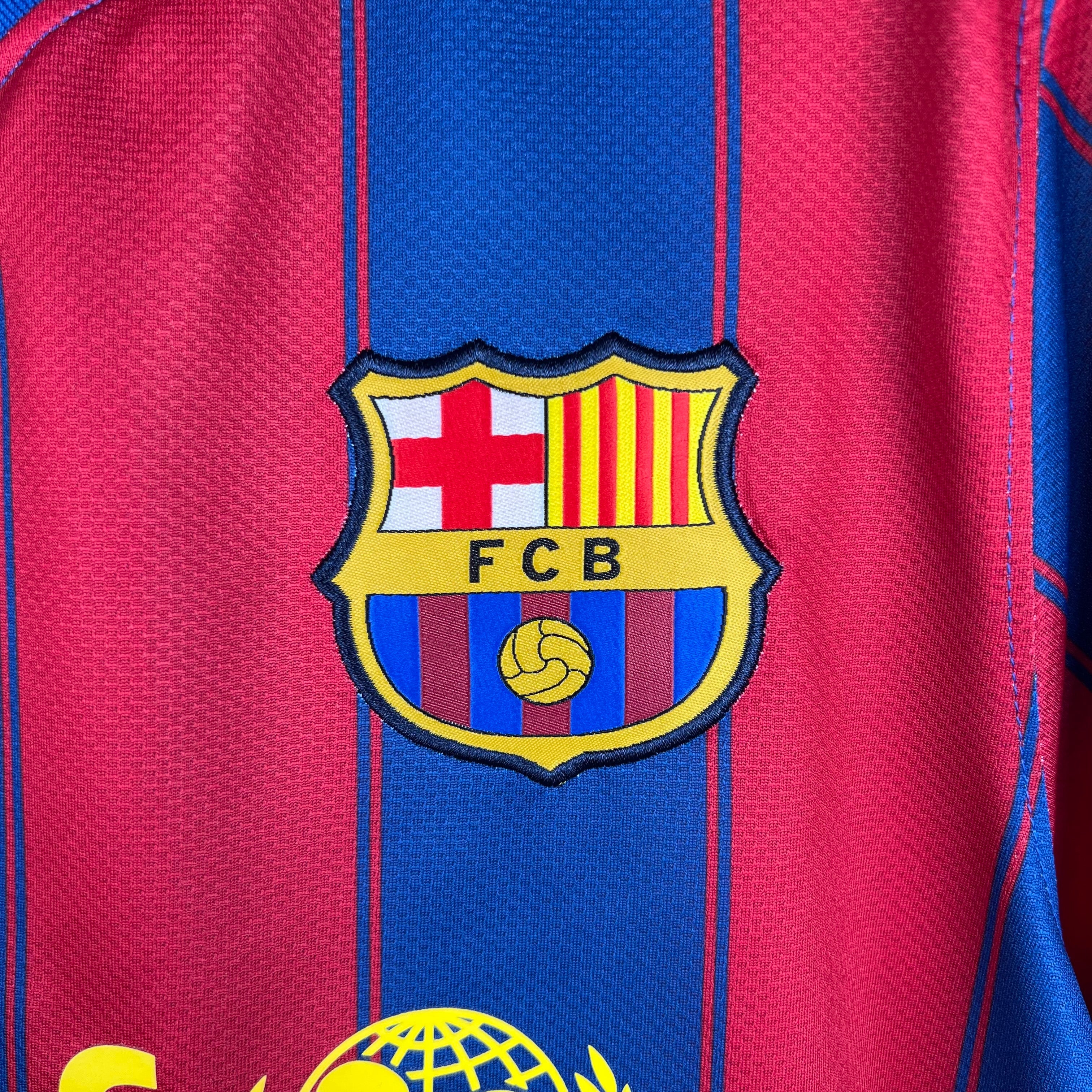 Barcelona Retro 09/10 Home (Free Personalisation)