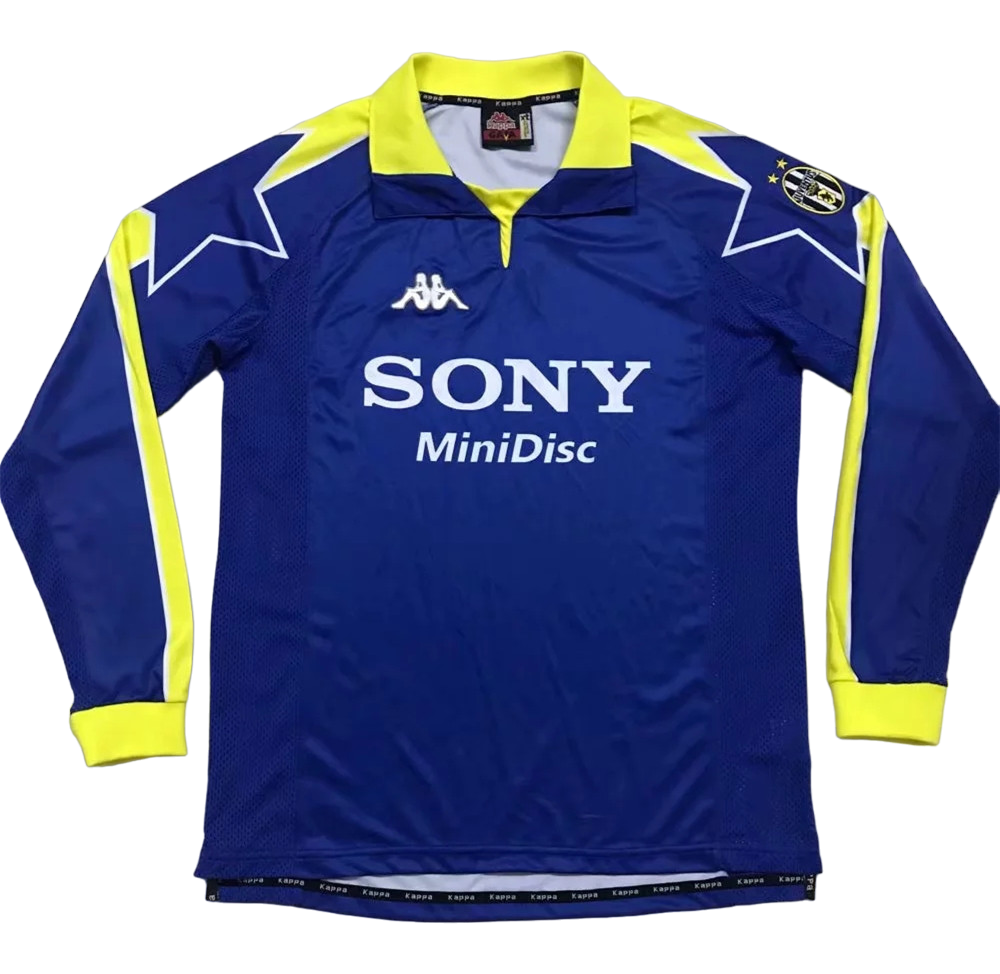 Juventus Long Sleeve Retro 1997/98 Third (Free Personalisation)
