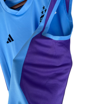 Argentina 2023 Vest Training Wear Blue (Free Personalisation)