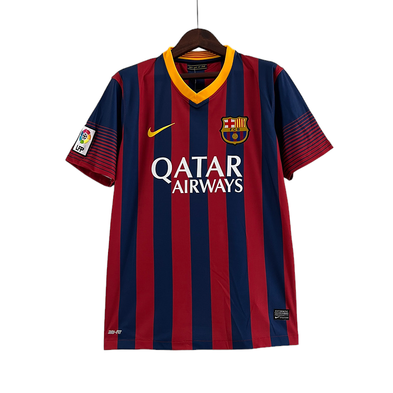 Barcelona Retro 13/14 Home (Free Personalisation)