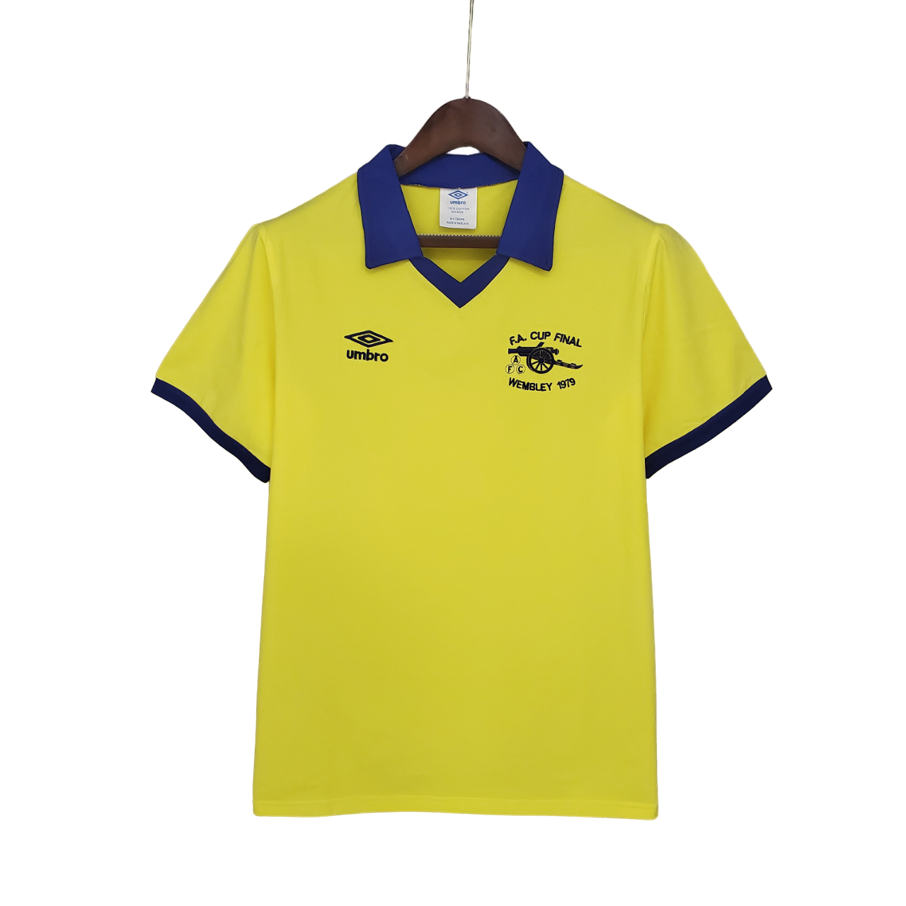 Arsenal Retro 71/79 Away Yellow (Free Personalisation)