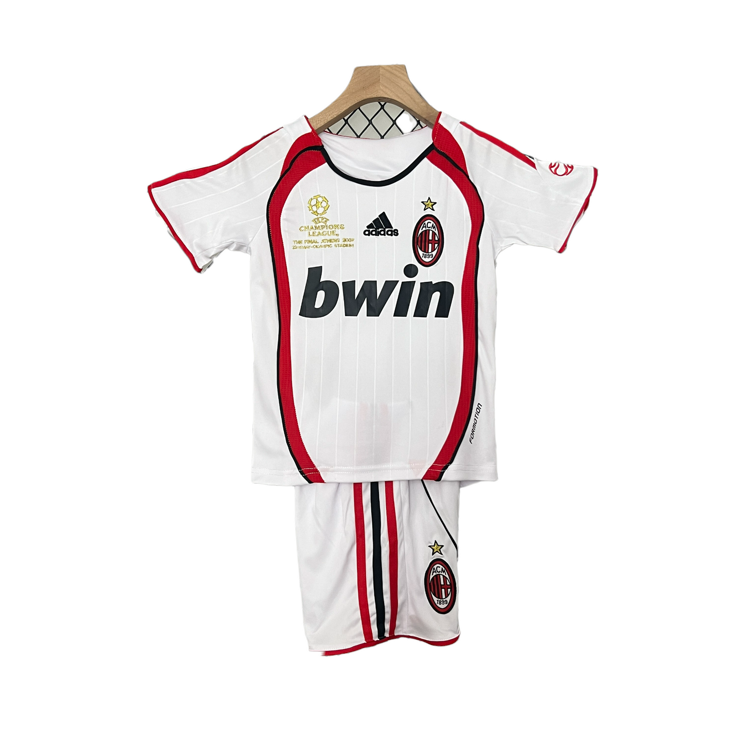 AC MILAN 06/07 KIDS Away (Free Personalisation)