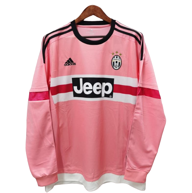 Juventus Long Sleeve Retro 2015/16 Away (Free Personalisation)