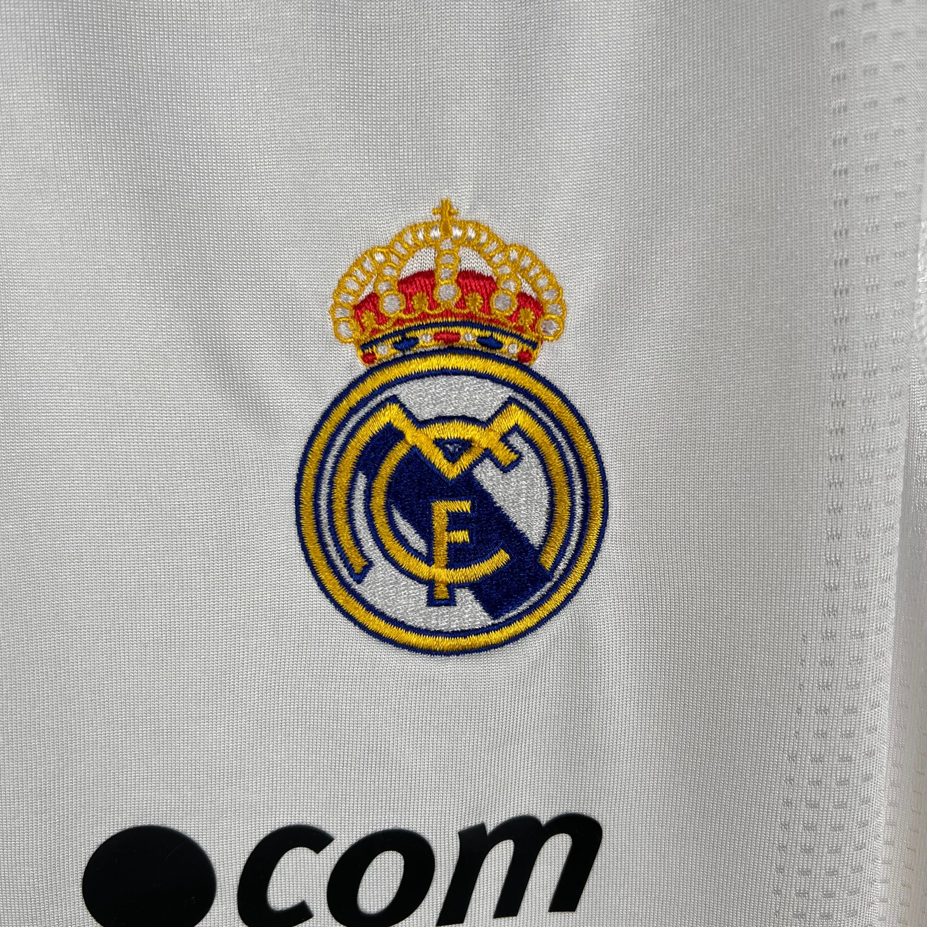 Real Madrid Retro 2009/10 Long Sleeve Home (Free Personalisation)