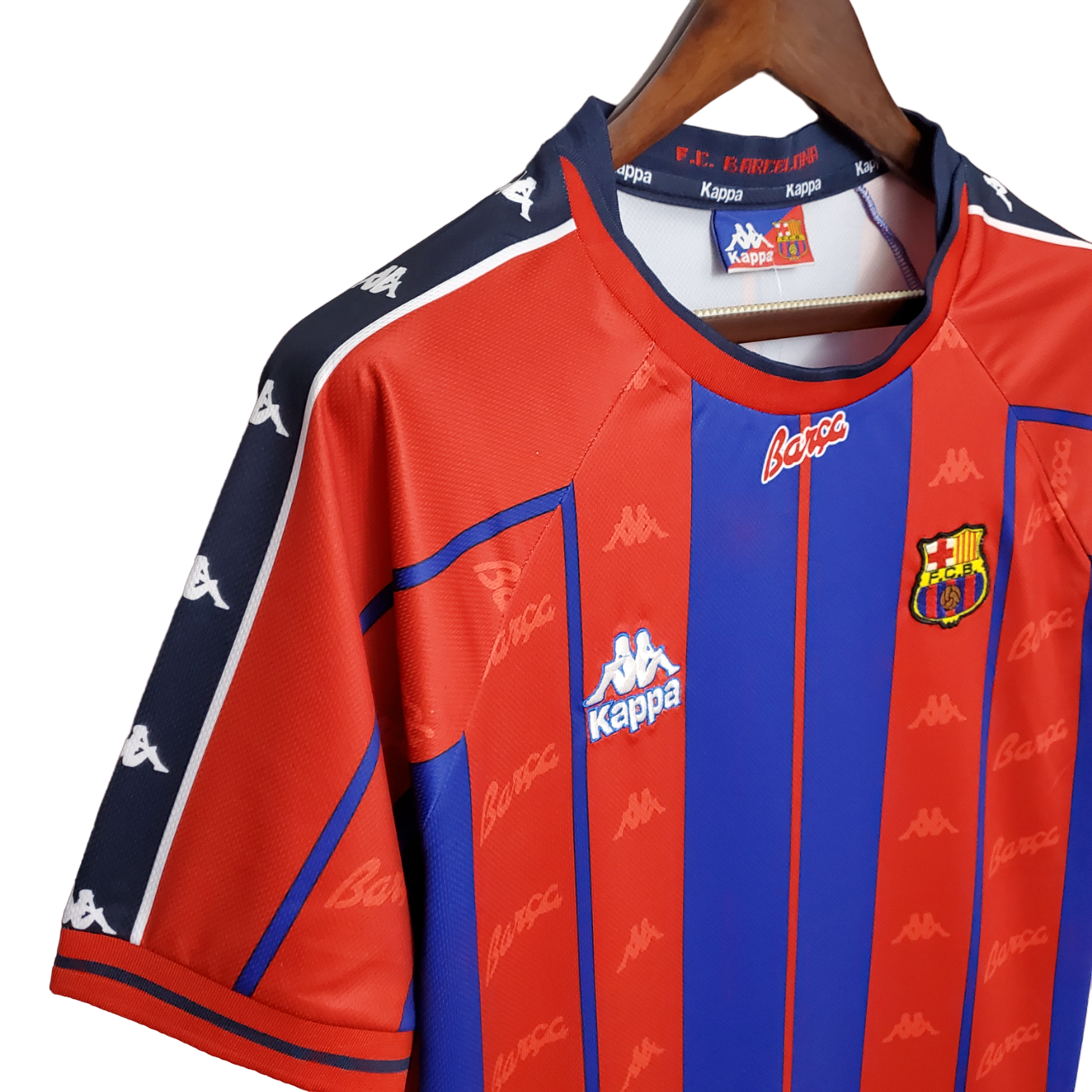 Barcelona Retro 97/98 Home (Free Personalisation)