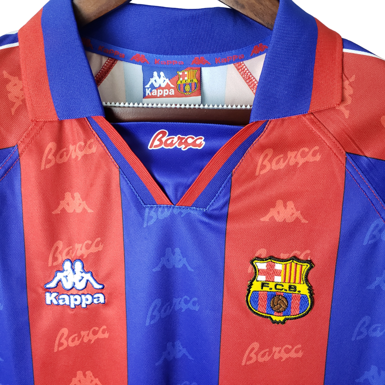 Barcelona Retro 1996/97 Home (Free Personalisation)