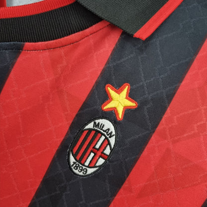 AC Milan Retro 1995/96 Home (Free Personalisation)