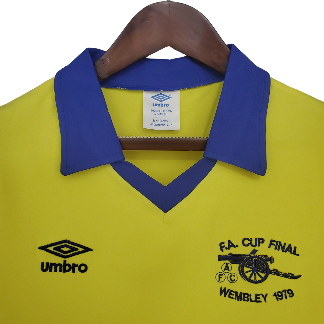 Arsenal Retro 71/79 Away Yellow (Free Personalisation)