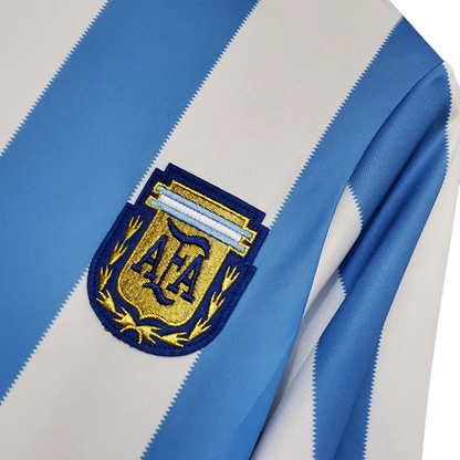 Argentina Retro 1986 Home (Free Personalisation)