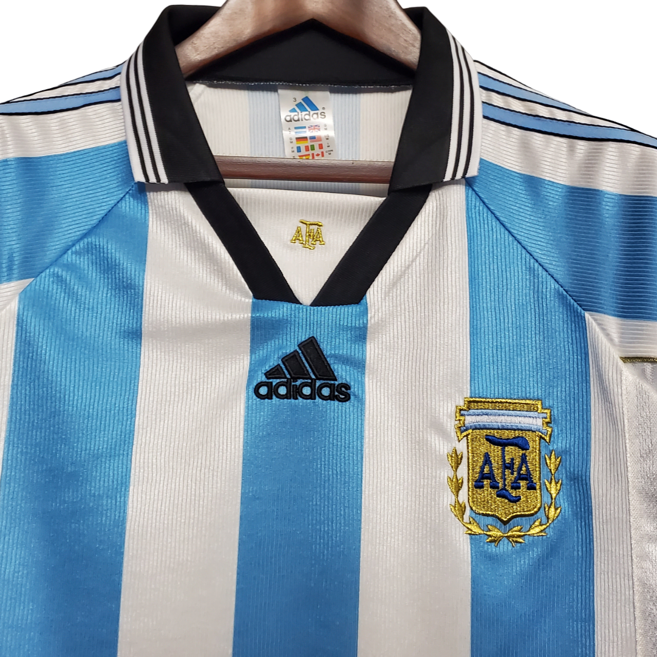 Argentina Retro 1998 Home (Free Personalisation)