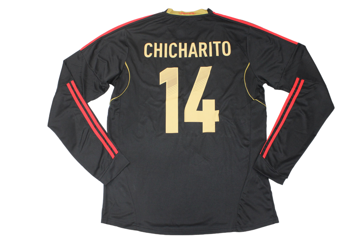 Mexico Retro 2011 Long Sleeve Away (Free Personalisation)