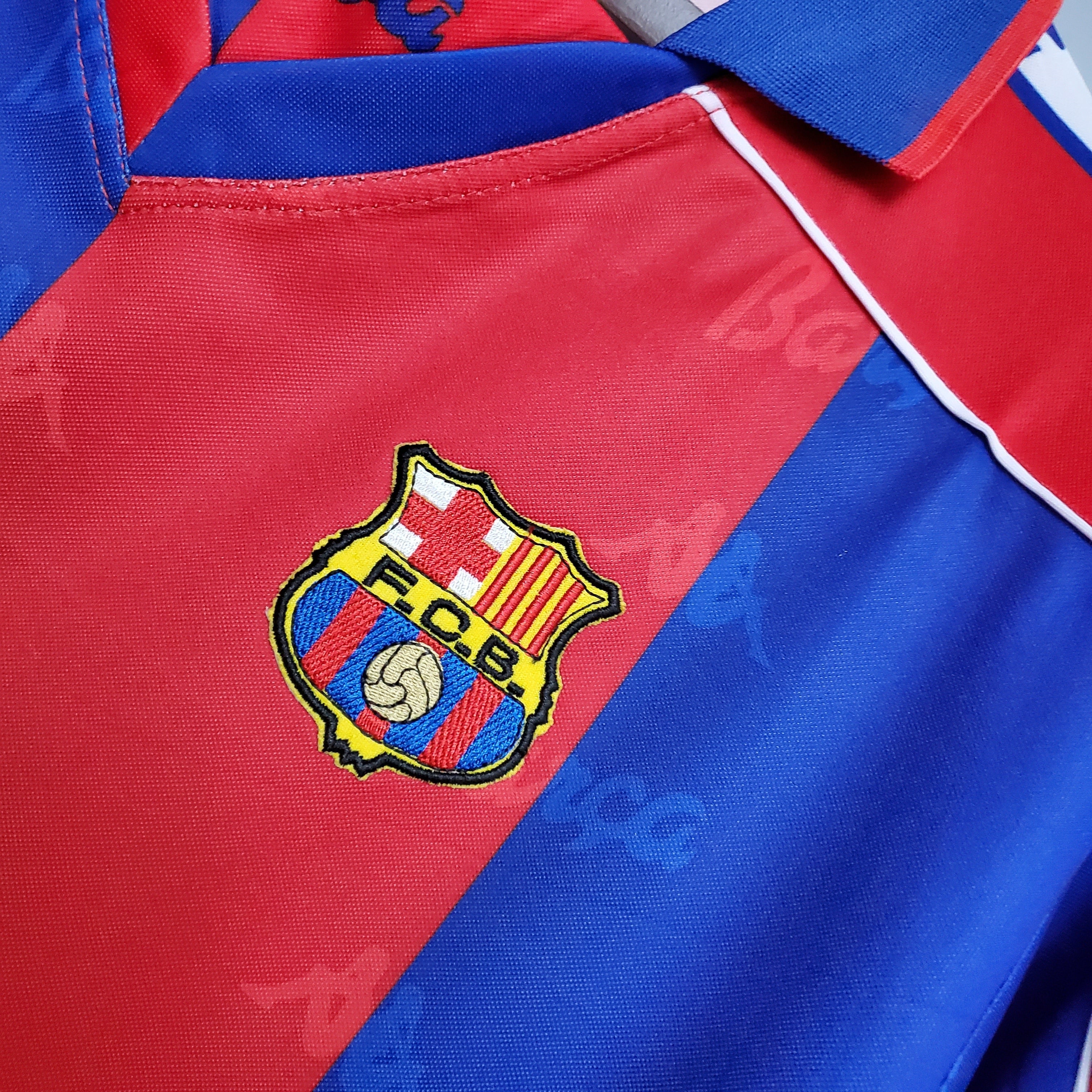 Barcelona Retro 92/95 Home (Free Personalisation)