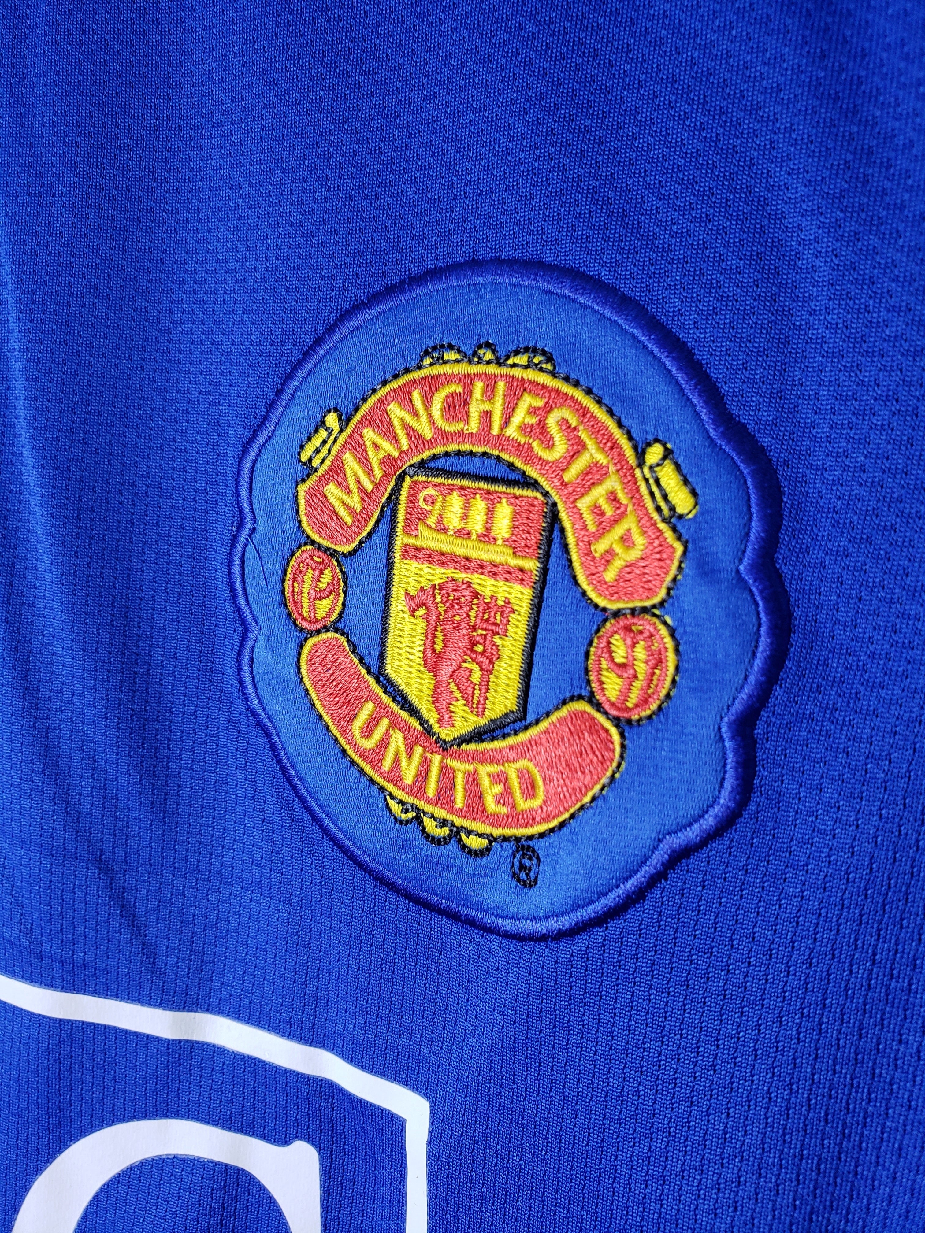 Manchester United Retro Long Sleeve 2007/08 Away (Free Personalisation)