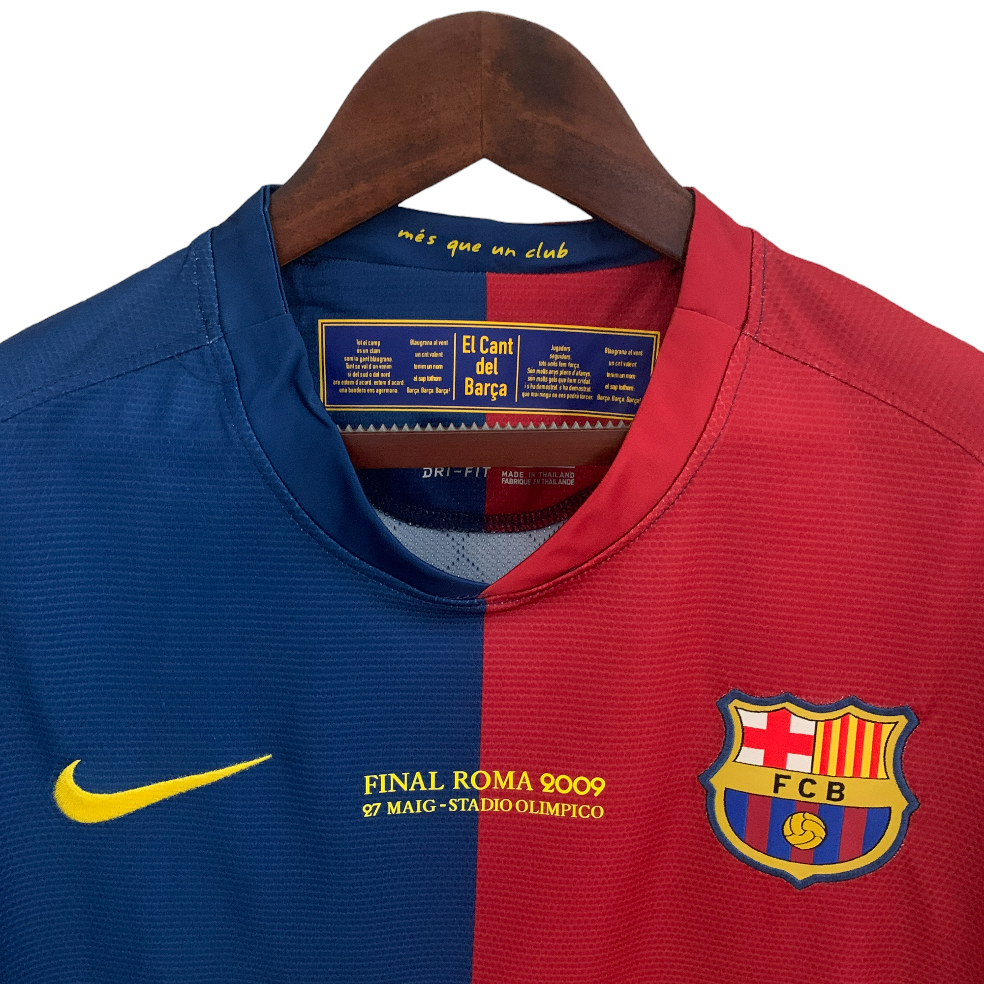 Barcelona Retro 08/09 Long Sleeves Home (Free Personalisation)