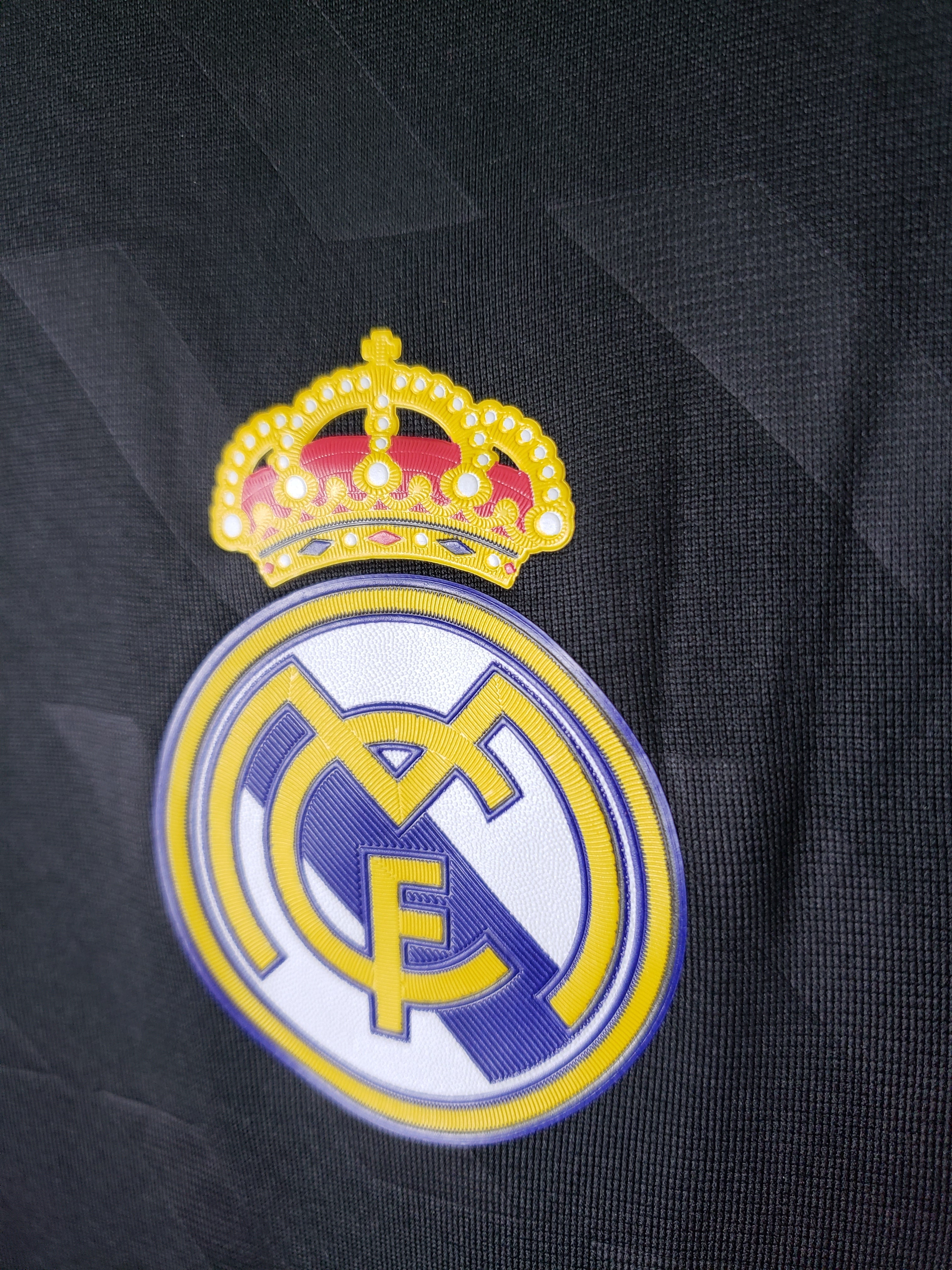 Real Madrid 2012 Black Short Sleeve (Free Personalisation)