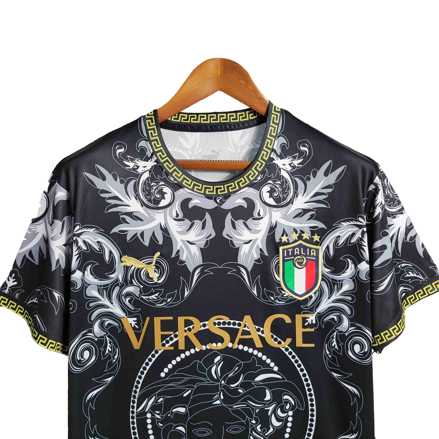 Italy 23/24 Versace Black (Free Personalisation)