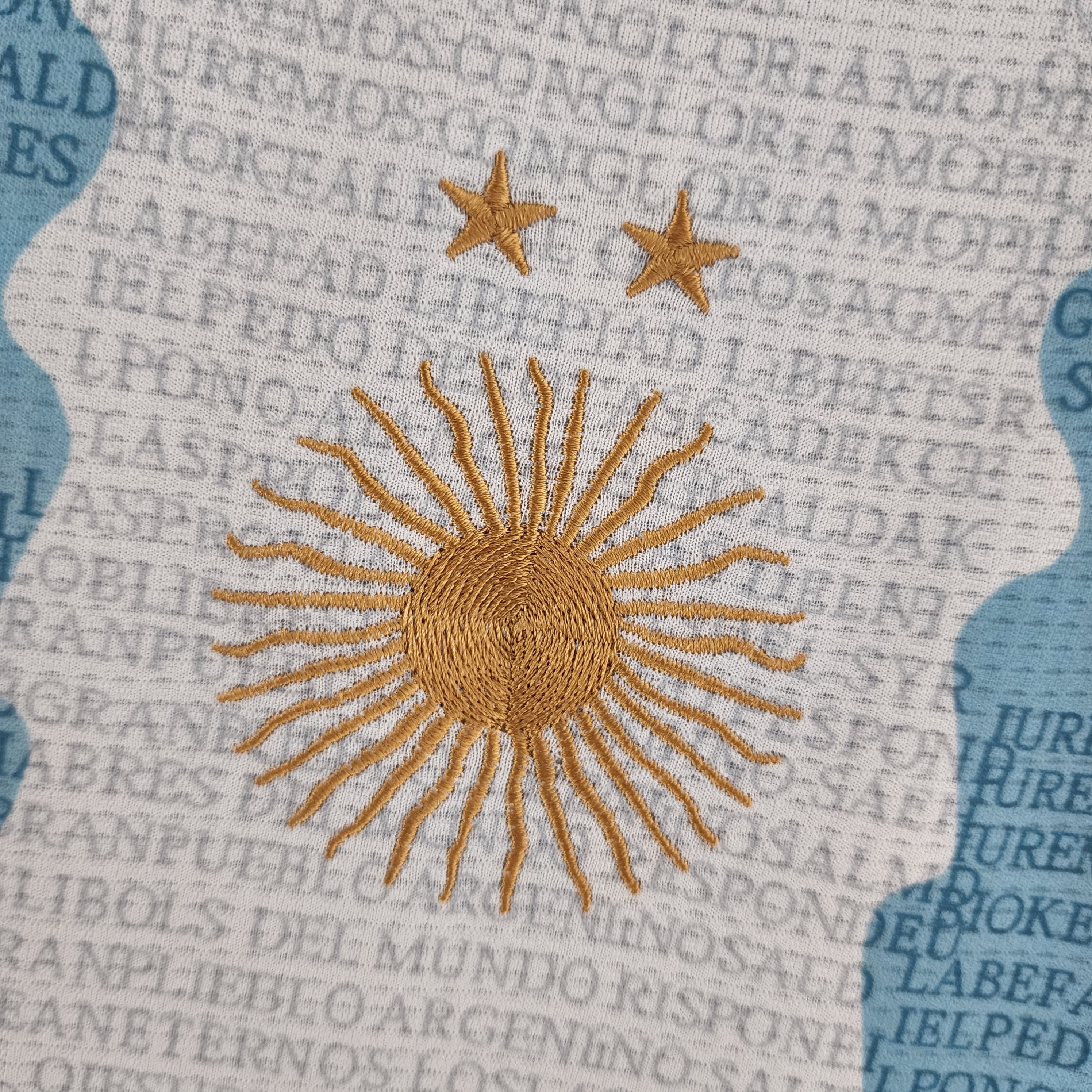 Argentina Retro 2022 Commemorative Edition White Blue (Free Personalisation)