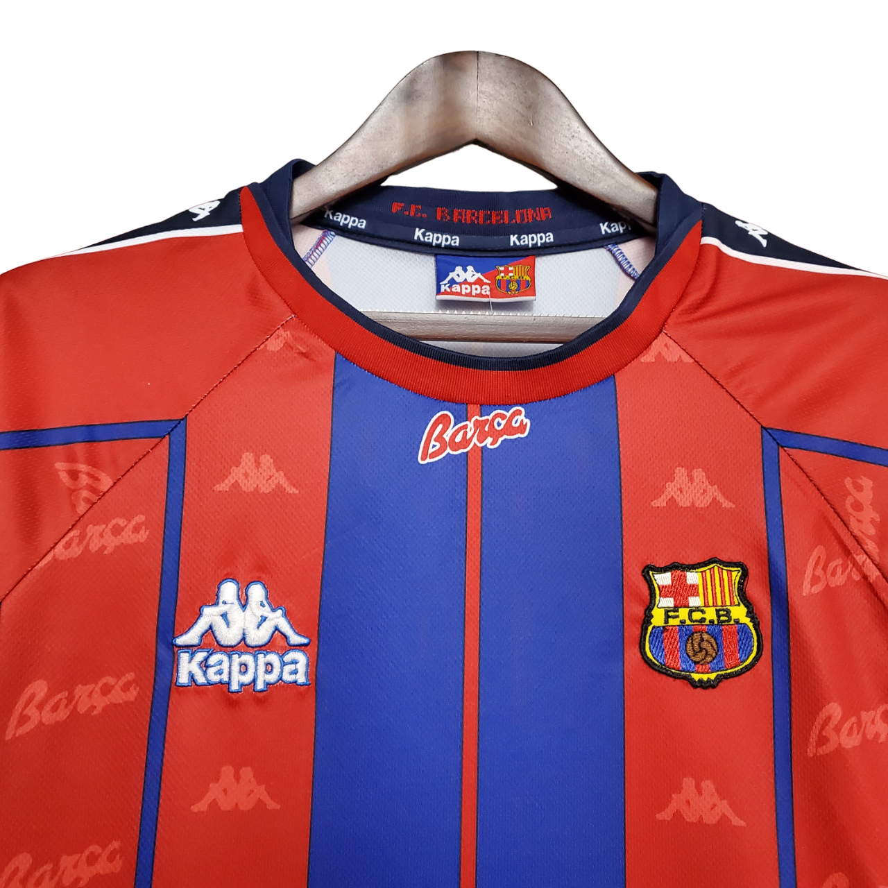 Barcelona Retro 97/98 Home (Free Personalisation)