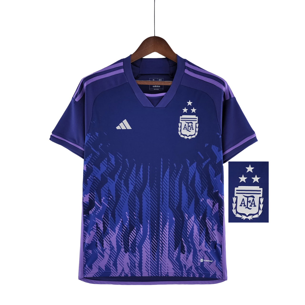 Argentina Retro 2022  World Cup champion 3-star player version (Free Personalisation)