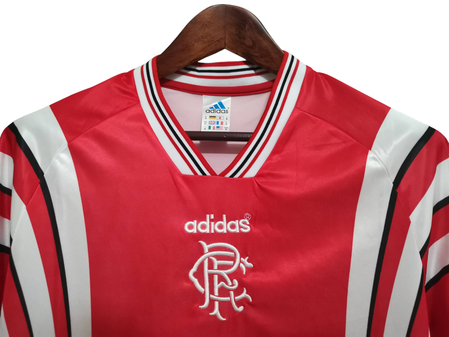 Rangers  Retro 96/97 Third Red (Free Personalisation)