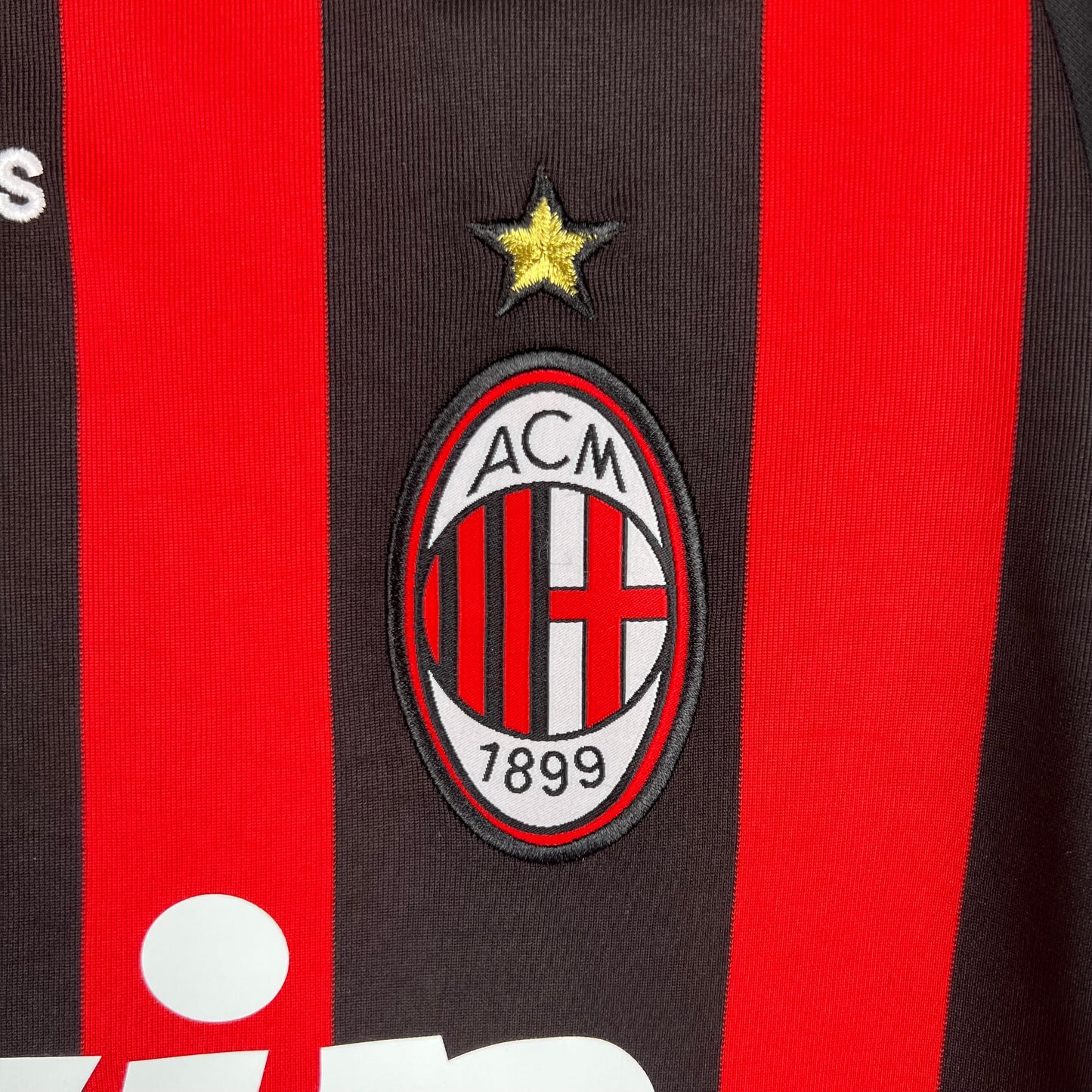 AC Milan Retro 2008/09 Long Sleeve Home (Free Personalisation)