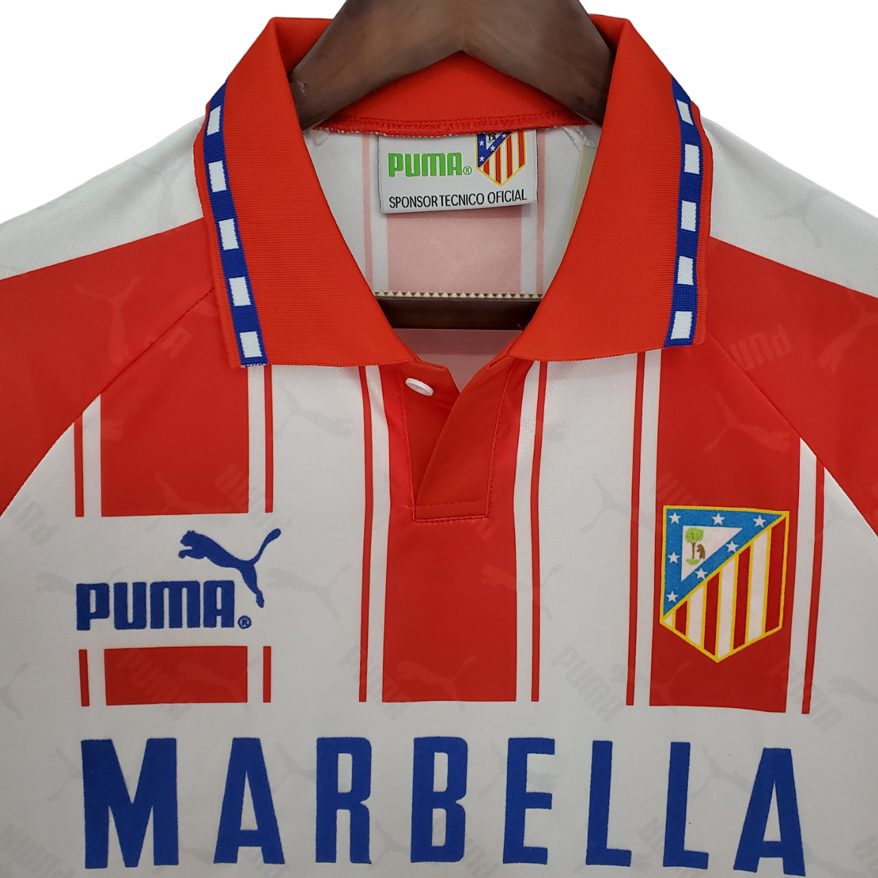 Atletico Madrid Retro 94/95 home (Free Personalisation)