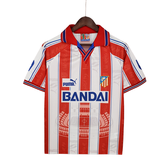 Atletico Madrid Retro 96/97 home (Free Personalisation)