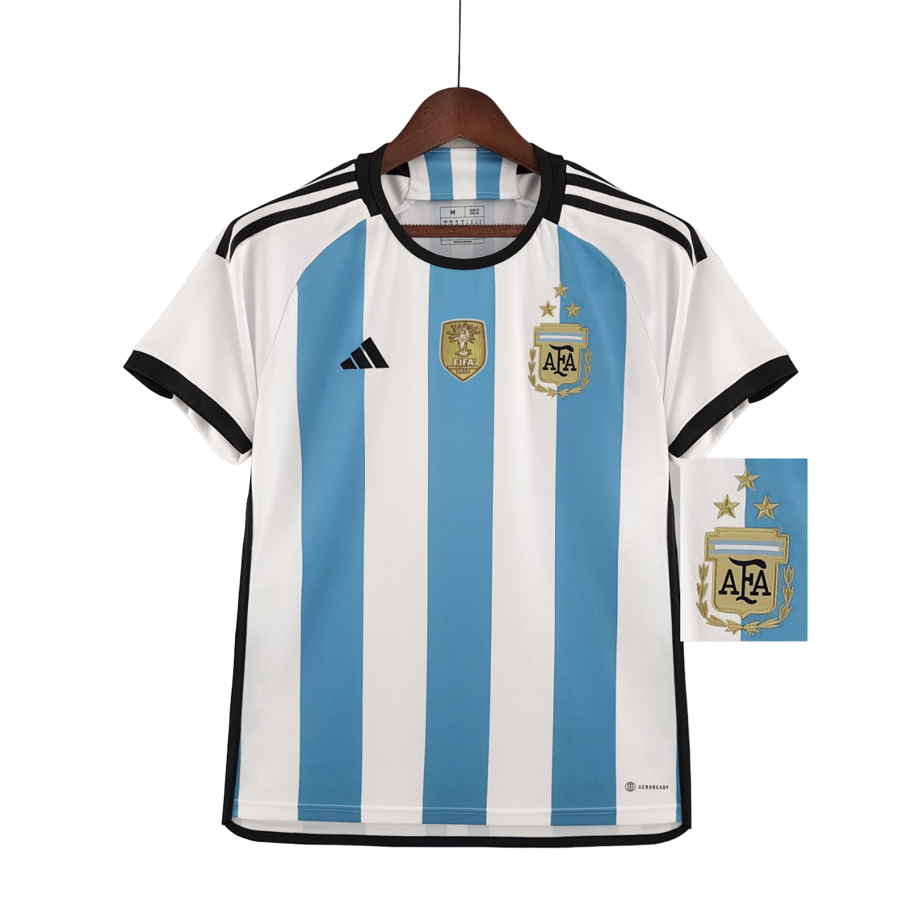 Argentina Retro 2022 Home (Free Personalisation)