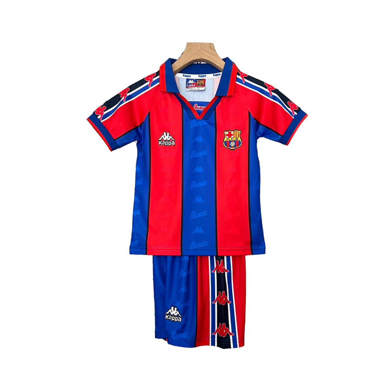 Barcelona Retro 95-97 Kids Home (Free Personalisation)