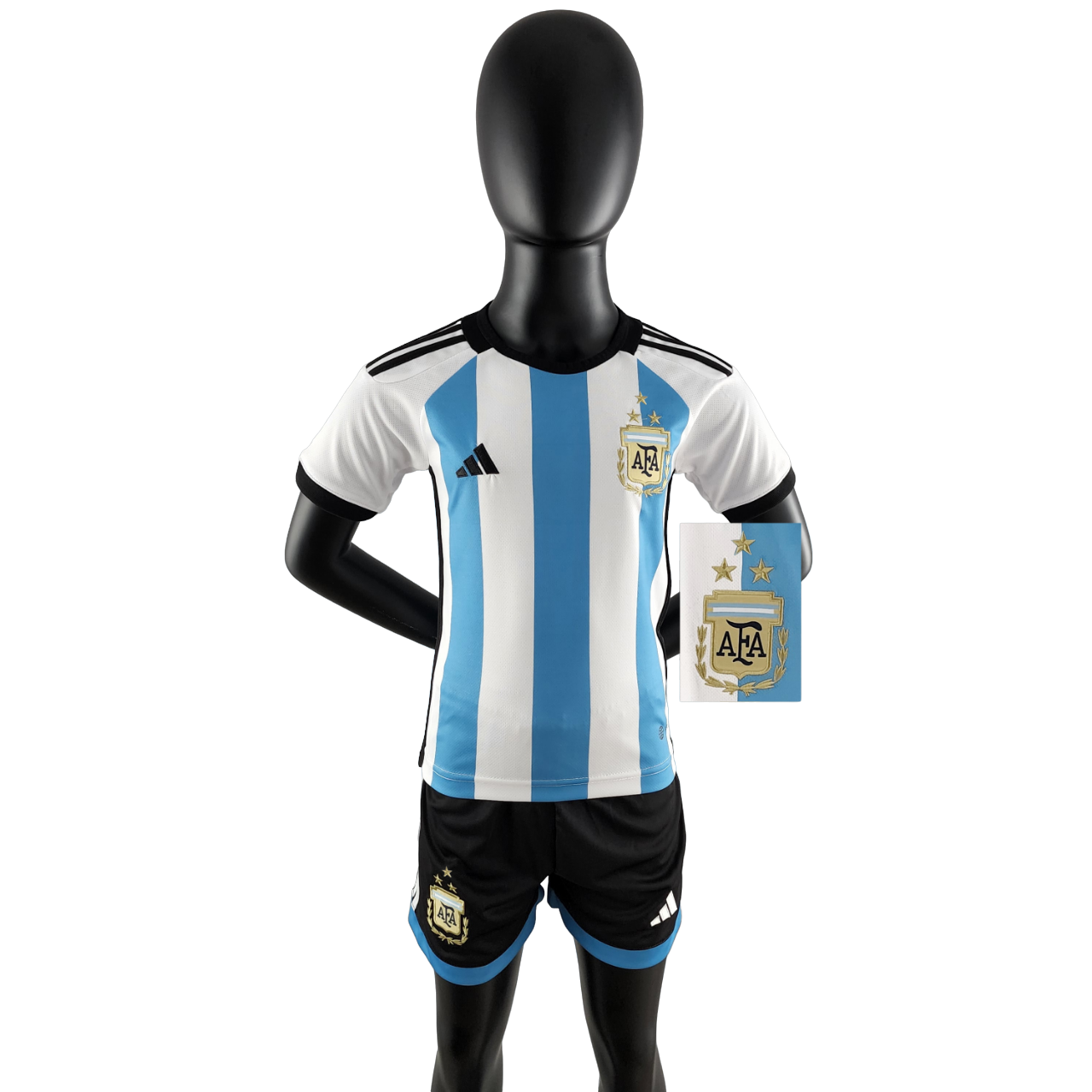 Argentina Retro 2022  World Cup champion 3-star player version (Free Personalisation)