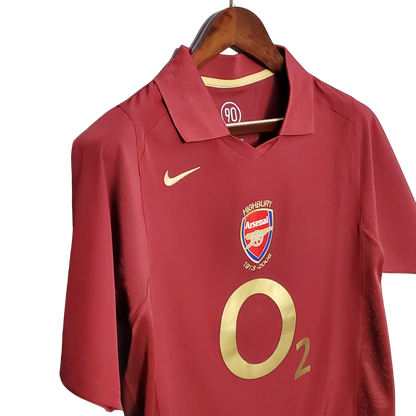 Arsenal Retro 2005/06 Arsenal Home (Free Personalisation)