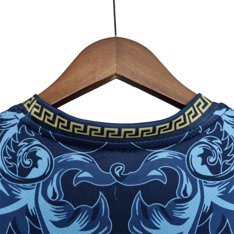 Italy 22 Versace Blue (Free Personalisation)