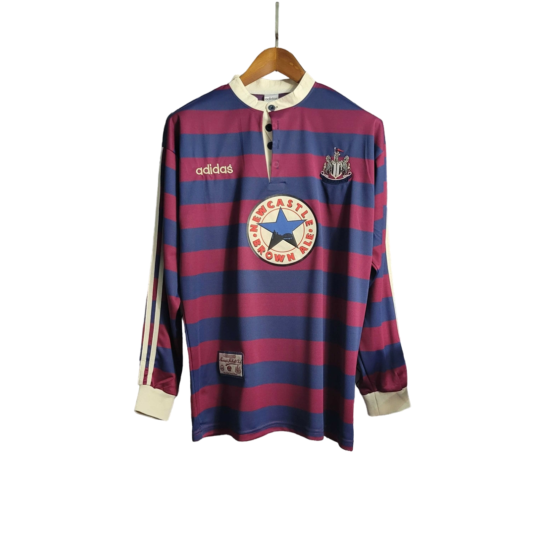 Newcastle 95/96 Long Sleeve Away (Free Personalisation)