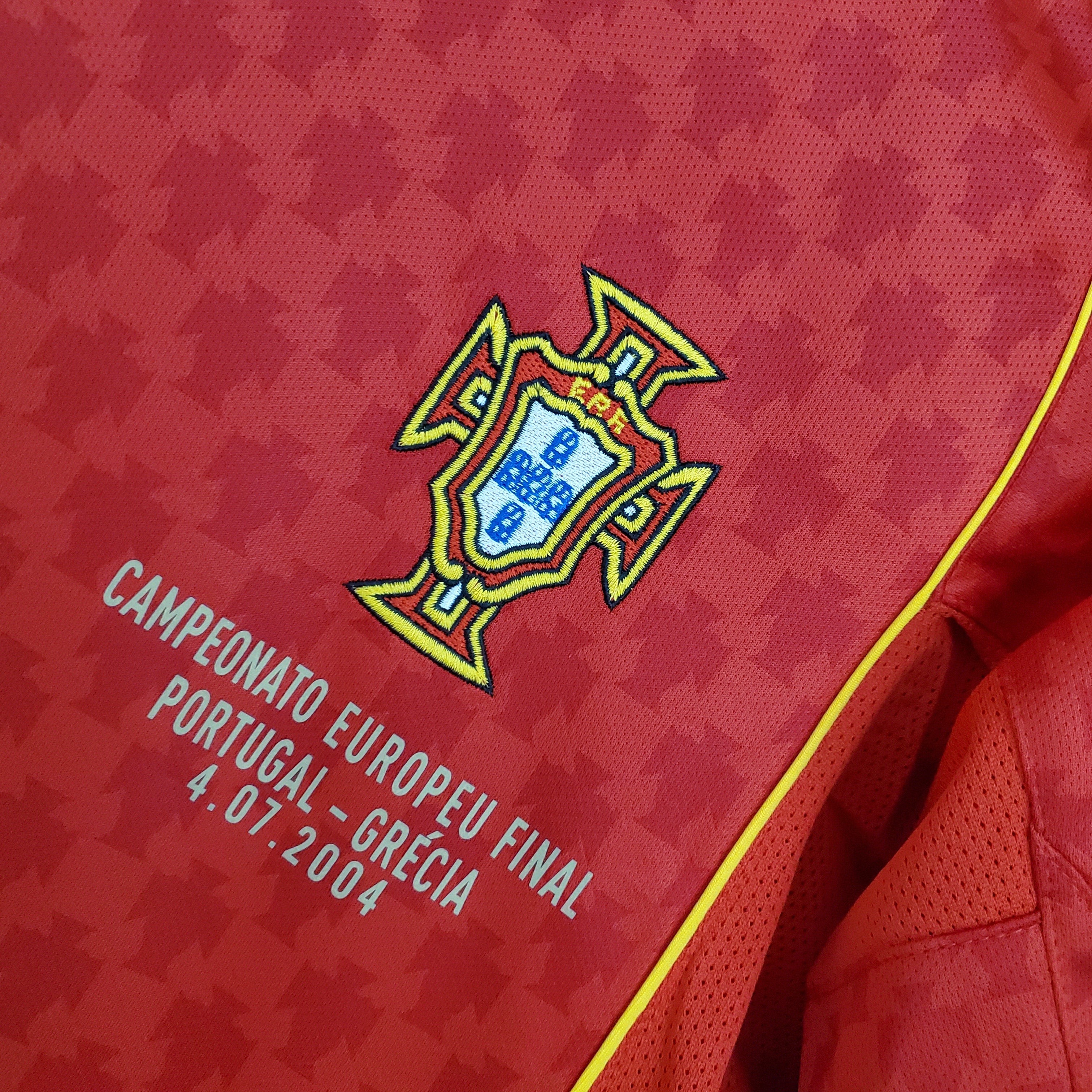 Portugal Retro 2004 Home (Free Personalisation)