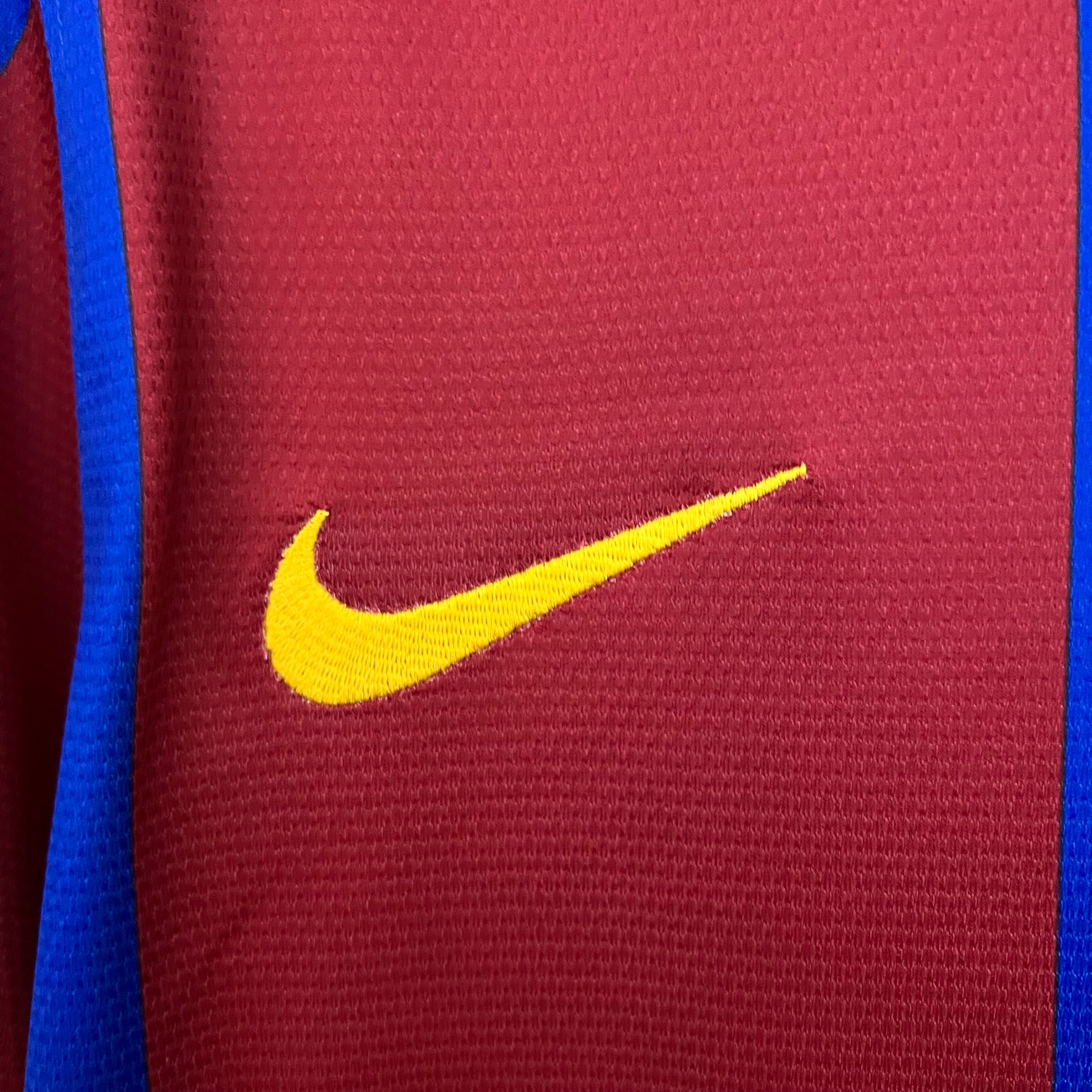 Barcelona Retro 07/08 Home (Free Personalisation)