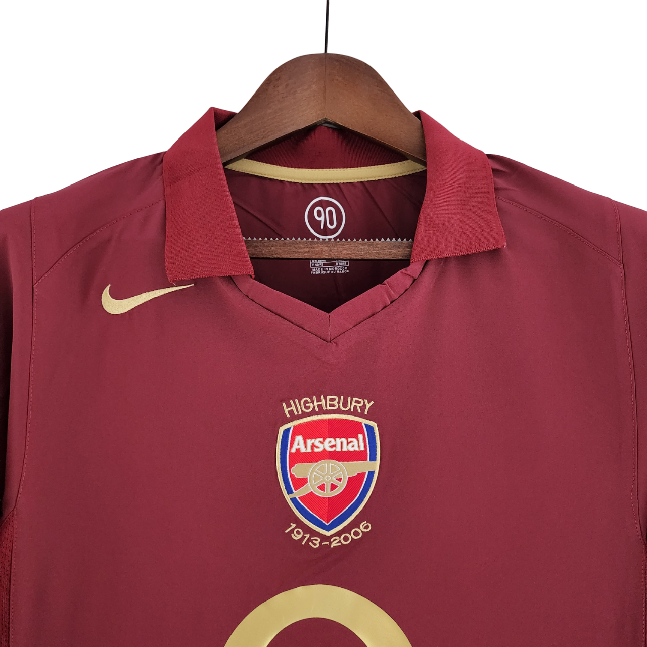 Arsenal Retro 05/06 Long Sleeve home (Free Personalisation)