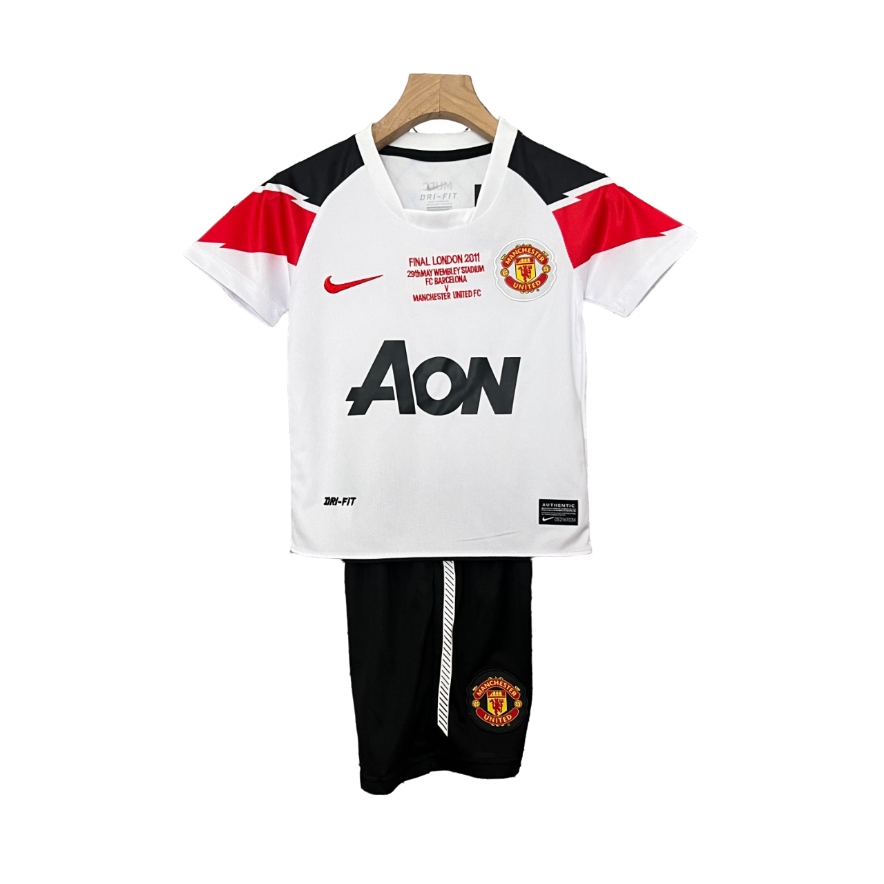 Manchester United Retro 10-11 Champions League Away (Free Personalisation)