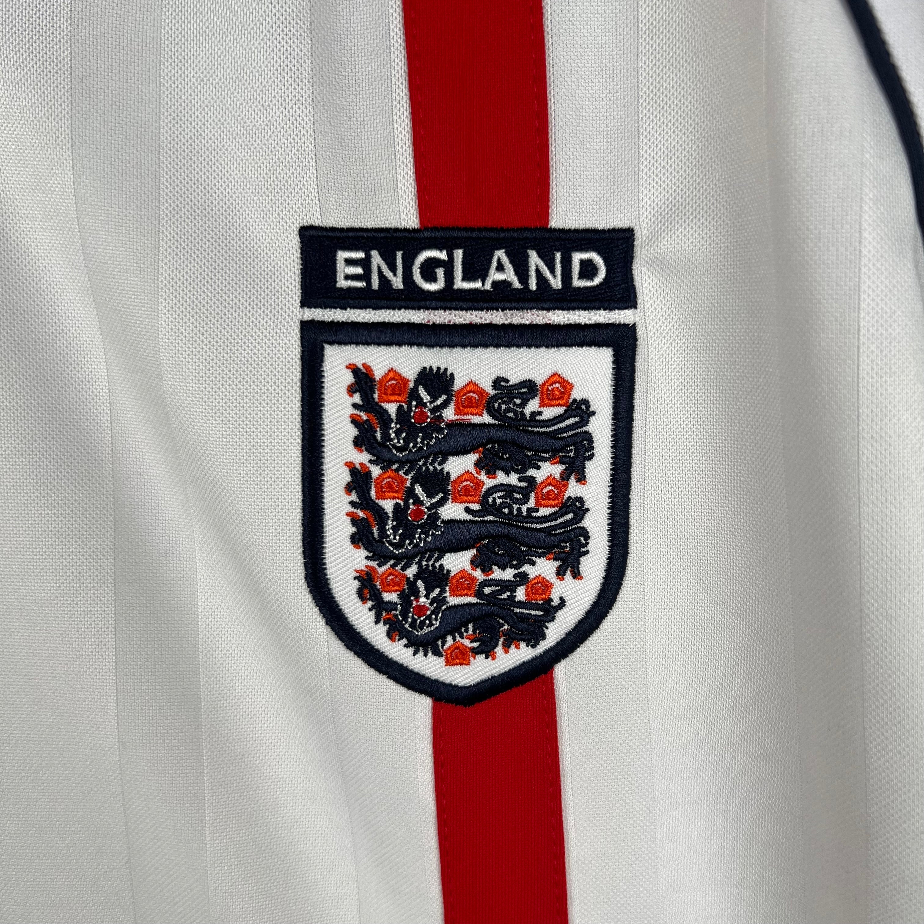 England Retro 2002 Home (Free Personalisation)