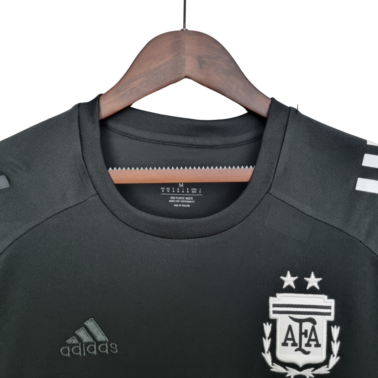 Argentina Retro  Training Suit Black (Free Personalisation)