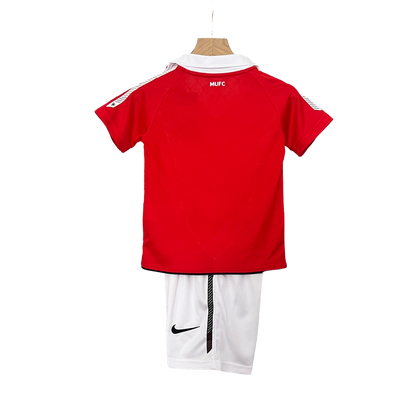 Manchester United Retro 10-11 Kids Home (Free Personalisation)