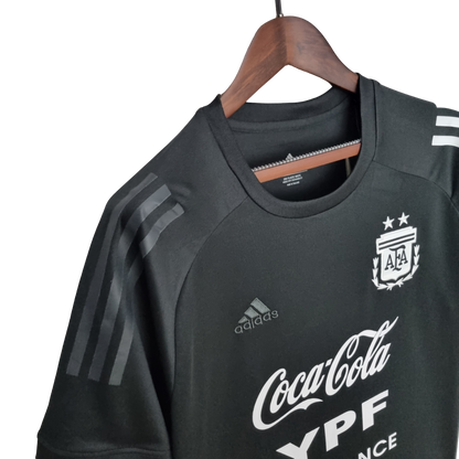 Argentina Retro  Training Suit Black (Free Personalisation)
