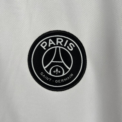 PSG Retro 2018/19 Long Sleeve White (Free Personalisation)