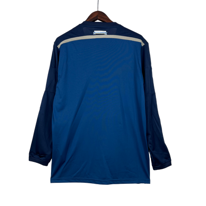 Argentina Retro  2014 Long Sleeve Away (Free Personalisation)